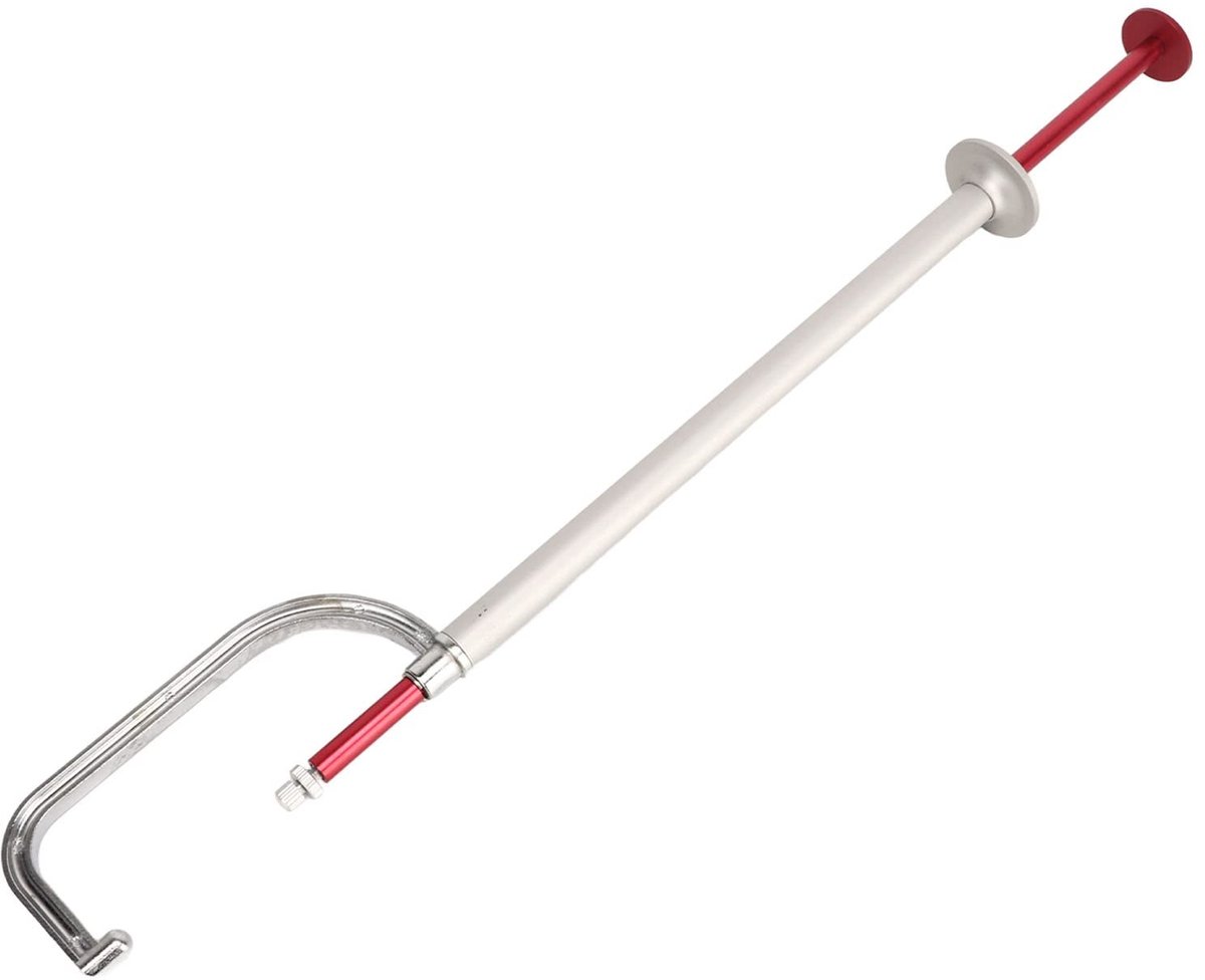 Dailygoods- Remschijfmeetgereedschap nauwkeurige detectie - Slijtagetest 0-45 mm - Diagnostisch hulpmiddel - Geschikt voor motorfietsen/auto's - Betrouwbaar materiaal - Veiligheid tijdens het rijden - Remschijfmeter