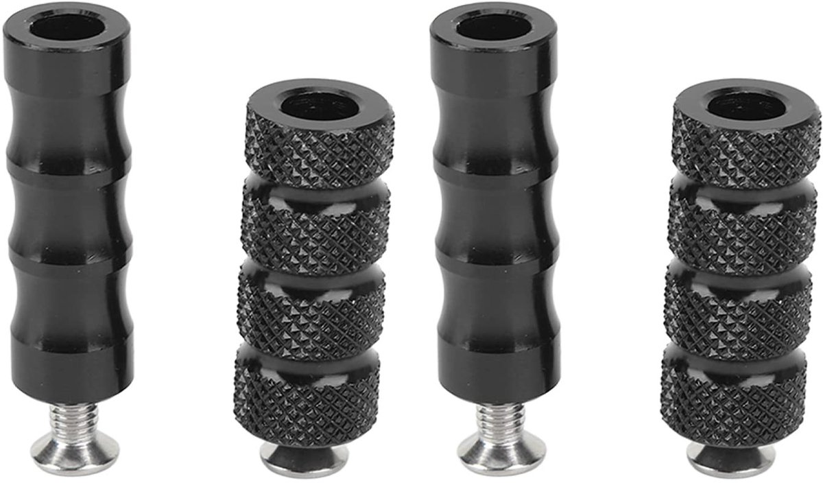 Dailygoods- Voetsteunen Motorfiets CNC Proces - Motorbike Voetsteun - Precieze Fit - M6 Bevestigingsbouten - Hoogwaardige Kwaliteit - Innovatief Ontwerp