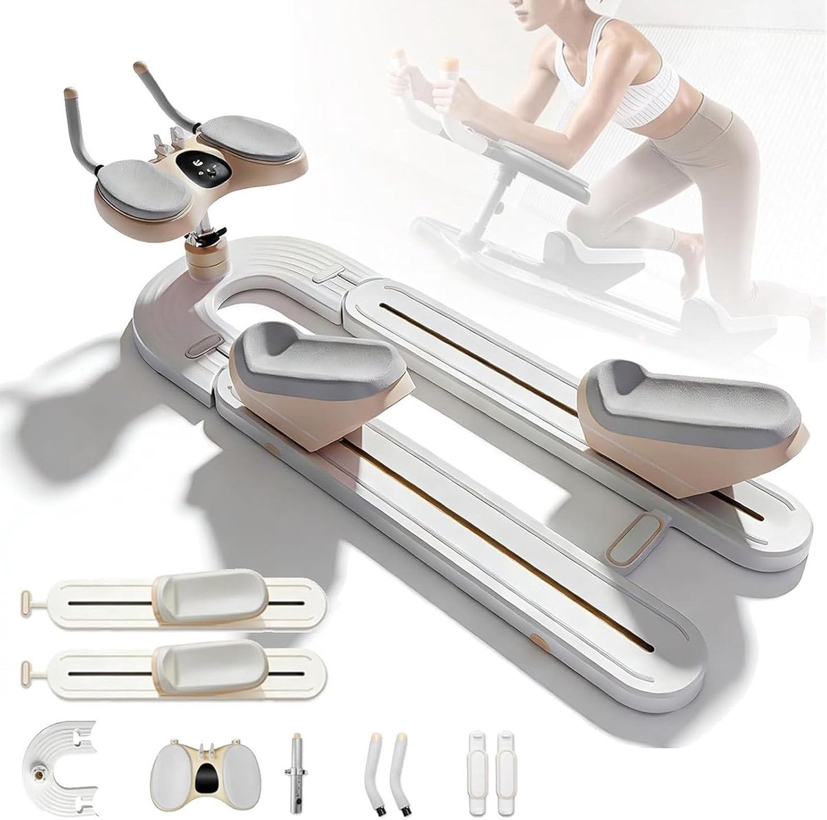 Wervelkolom Trainer - Mobiliteit Apparaat - Core Training - Verstelbaar - 124 cm - Meerkleurig