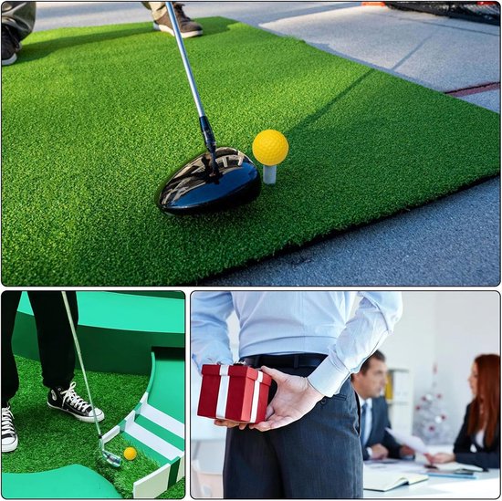 Oefen Golfballen - Schuimballen Golf - Golfswing Verbeteren - Veilig voor Thuis - 41.5 mm - Geel — afbeelding 4
