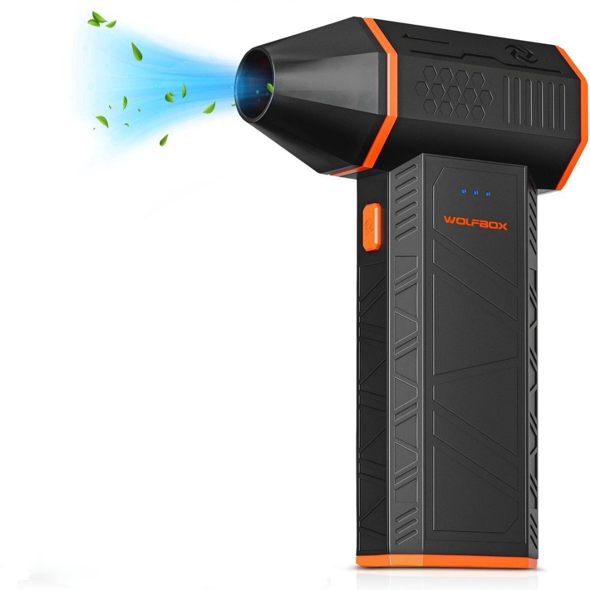 Wolfbox MF50 zonder Accessoires - Oplaadbaar 5000mAh - 130.000 RPM - Perslucht - Compressed Air - Stofreiniger - Luchtblazer - Perslucht - Turbo Fan