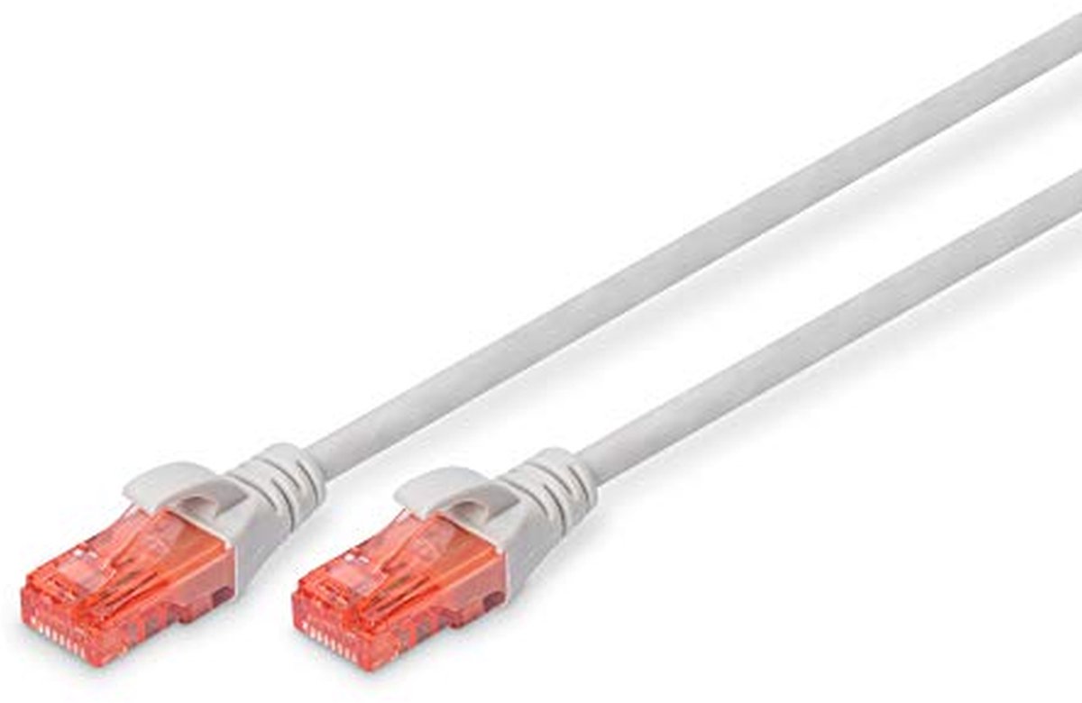 Netwerkkabel - Ethernetkabel - Internet verbinden - LSZH mantel - 1.5 meter - Grijs