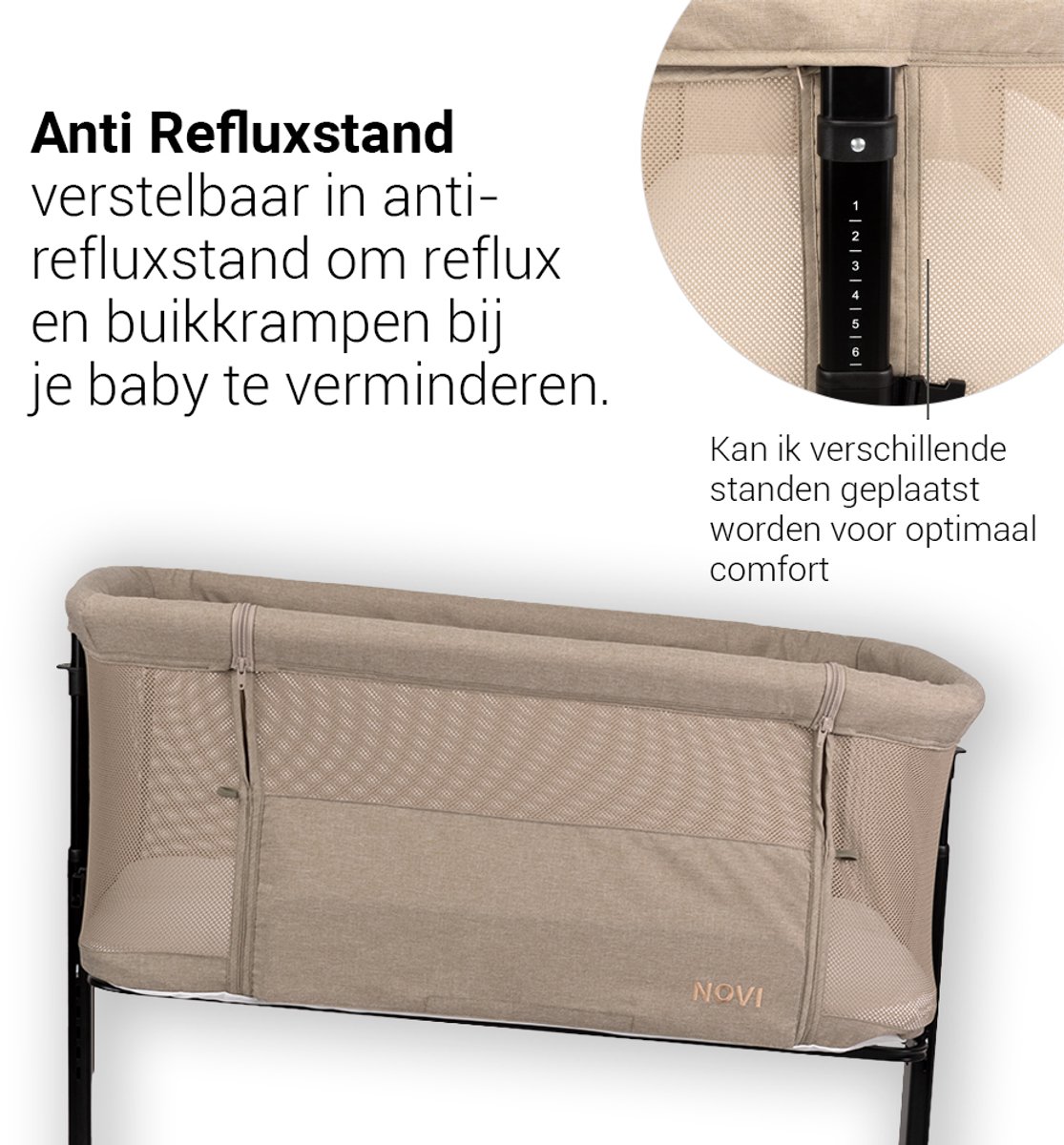 Novi Novi Amy Air+ Co-Sleeper - afbeelding 2