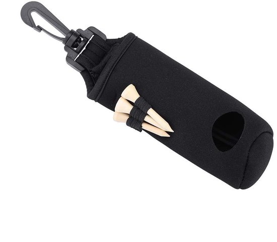 Dailygoods- Ball Bag Draagbare Waterdichte - Neopreen Pouch - Golfaccessoires - Anti-stof - Inclusief 3 Tees - Sterke Clip - Golfballenhouder van Dailygoods — afbeelding 3