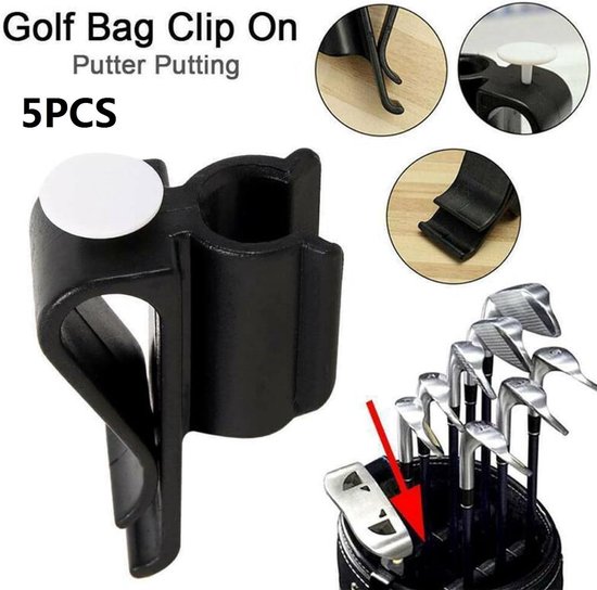 Dailygoods - Set van 5 Duurzame Golf Club Clips met Ball Markers van Dailygoods — afbeelding 5