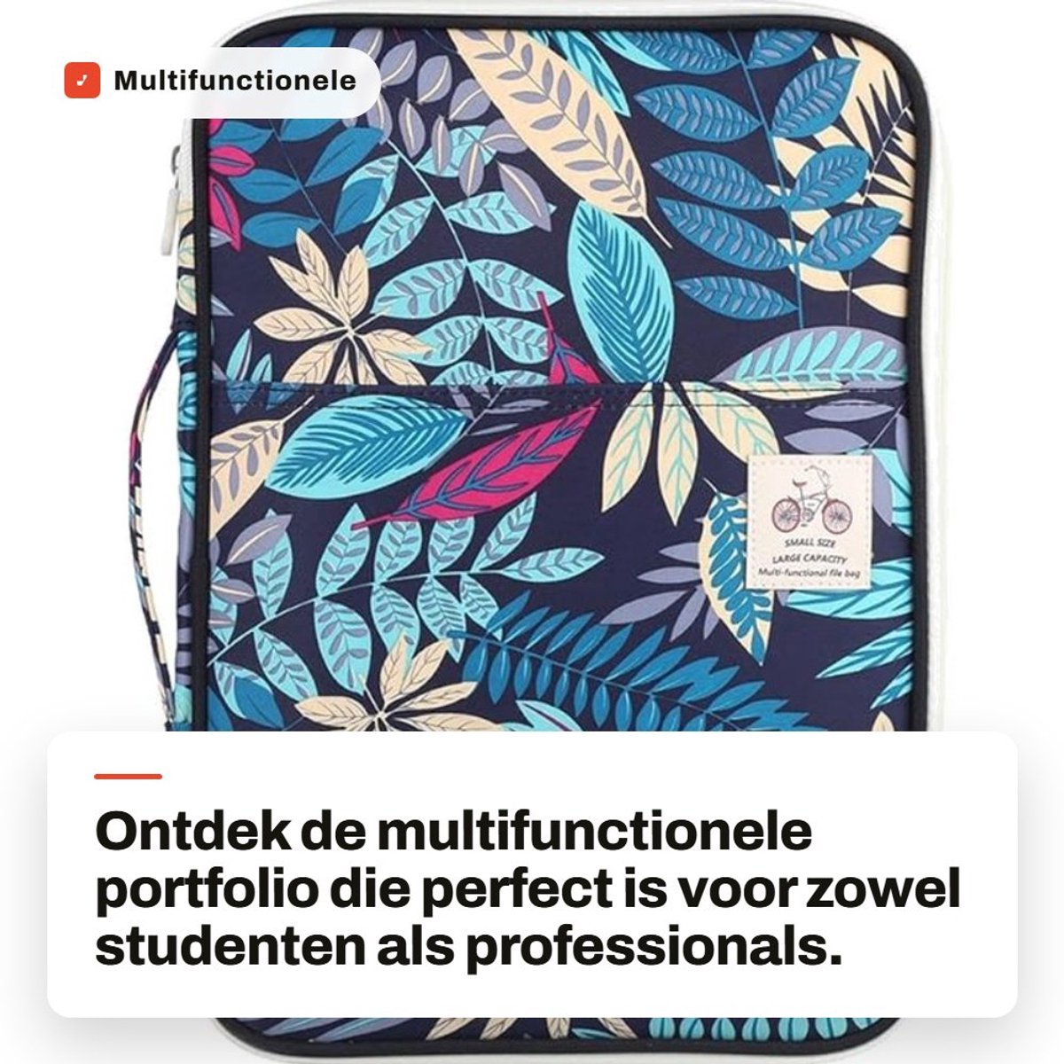 Dailygoods- Documentenmap Grote Capaciteit - Dossiermap - Sorteermap - Documententas - Waterproof - Multi-pocket Ontwerp - Documentenhouder