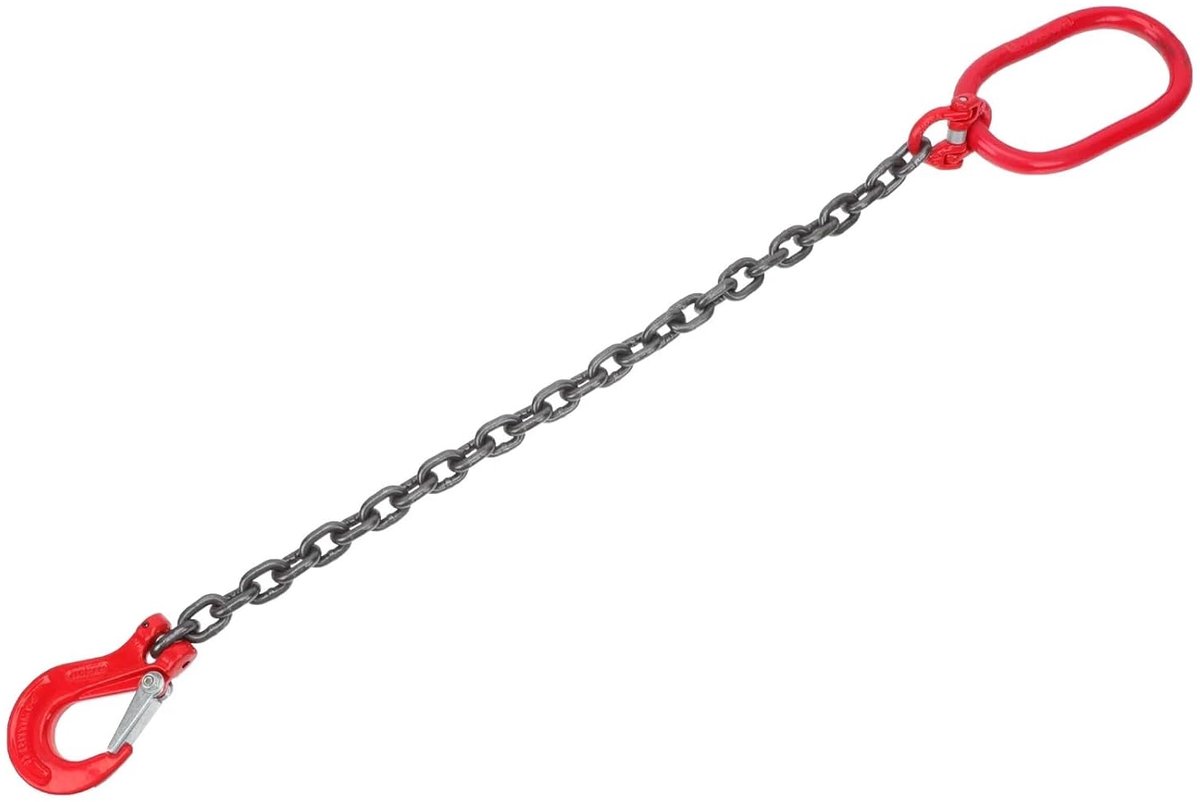 Hijsgereedschap Ketting - Tilband Slingerhaak - Materiaal Transport - Corrosiebestendig Mangaanstaal - 1 Ton Capaciteit - Diverse Kleuren