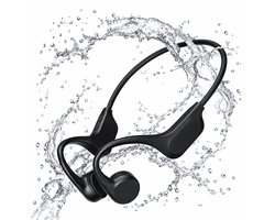 Swiftek Bone Conduction Headphone – IPX8 Waterdicht – Open Ear Sporthoofdtelefoon – Alle sporten – Bluetooth Koptelefoon Draadloos – Draadloze Oordopjes – Headset Draadloos – 8GB geheugen – MP3 speler