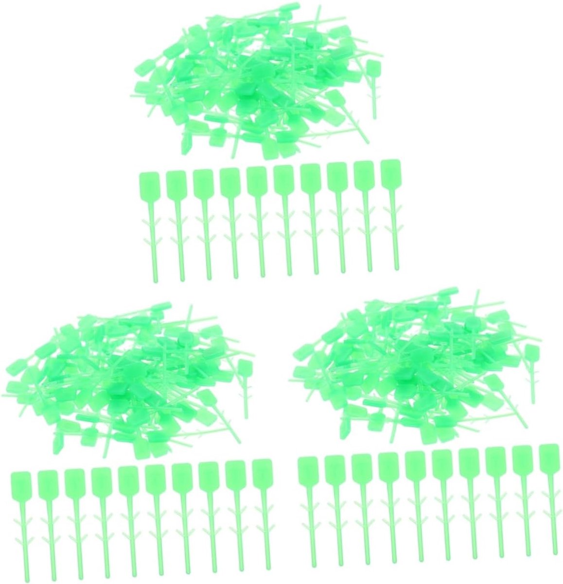 Brandblusser Afdichtingen - Veiligheidssluitingen - Veiligheid Borgen - Duidelijke Identificatie - 200 Stuks - Groen