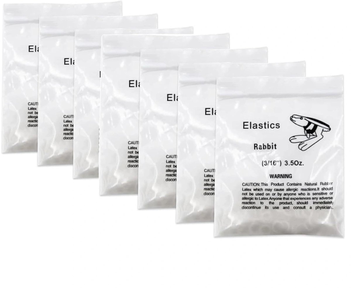Dailygoods- Orthodontische Elastiekjes 700 Stuks - Beugel Elastiekjes - Tandheelkundige Banden - Orthopedische Elastieken - Hoge Elasticiteit - Veilig voor Tanden - Beugelbanden
