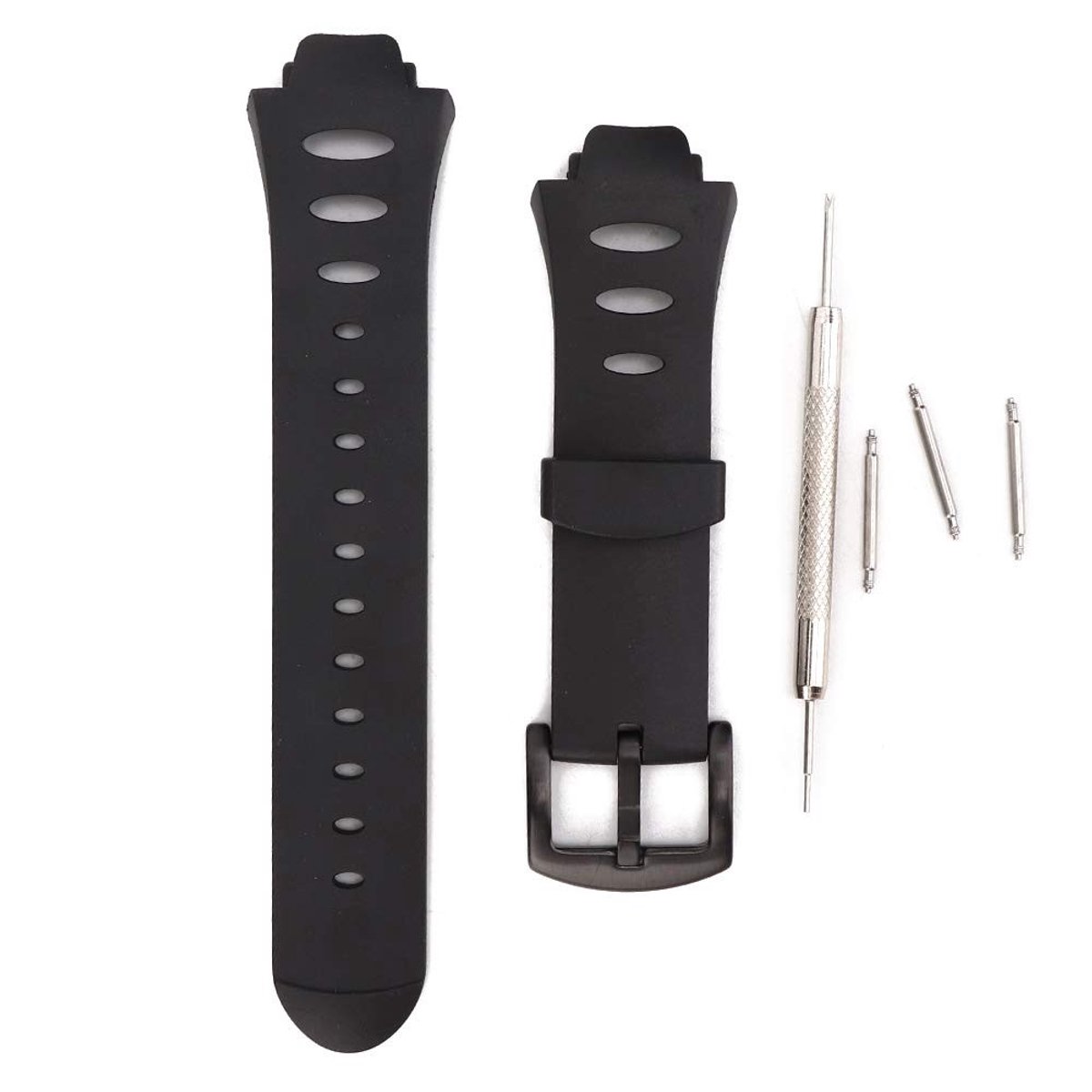 Dailygoods- Horlogeband Waterdicht - Rubberen Vervangband - Outdoor Sportband - Horlogebandaccessoire - Eenvoudige Installatie - Hoogwaardig Materiaal - Smartwatchband