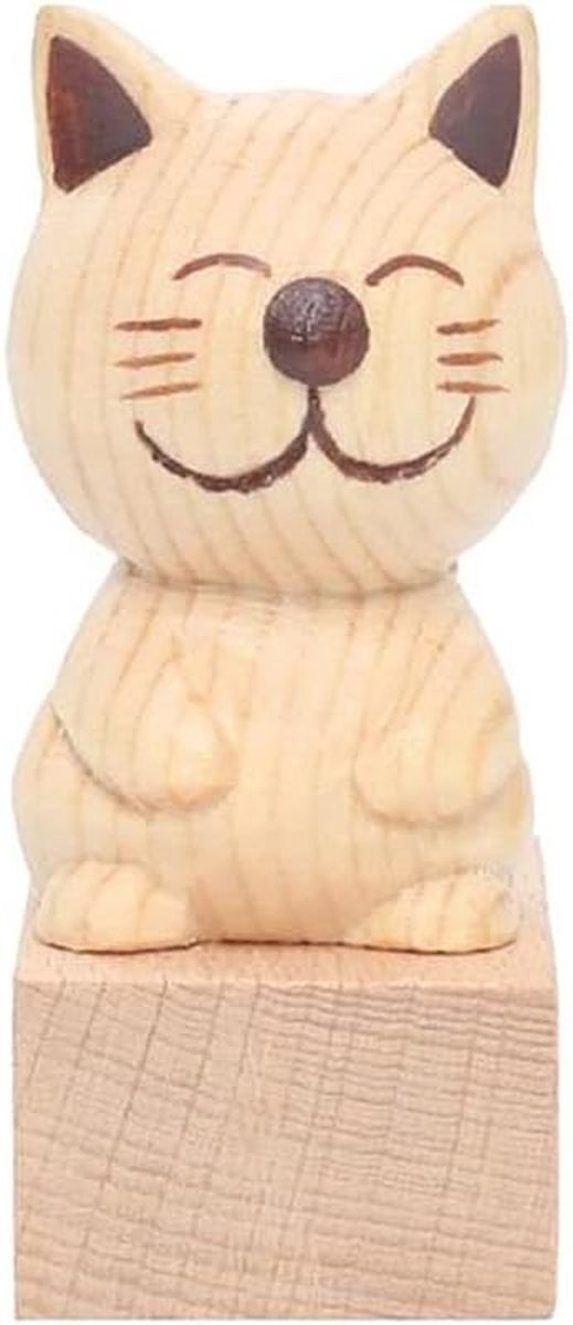 Houten Deurstopper - Dier Decoratie - Deur Op Zijn Plaats - Antislip Afwerking - Niet Gespecificeerd - Multi