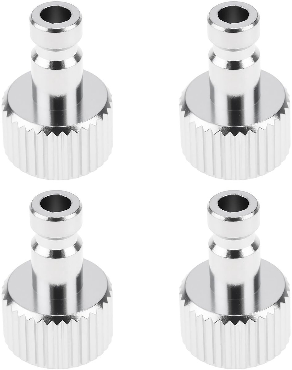Dailygoods - 4 Stuks Airbrush Quick Release Plug 1/8"