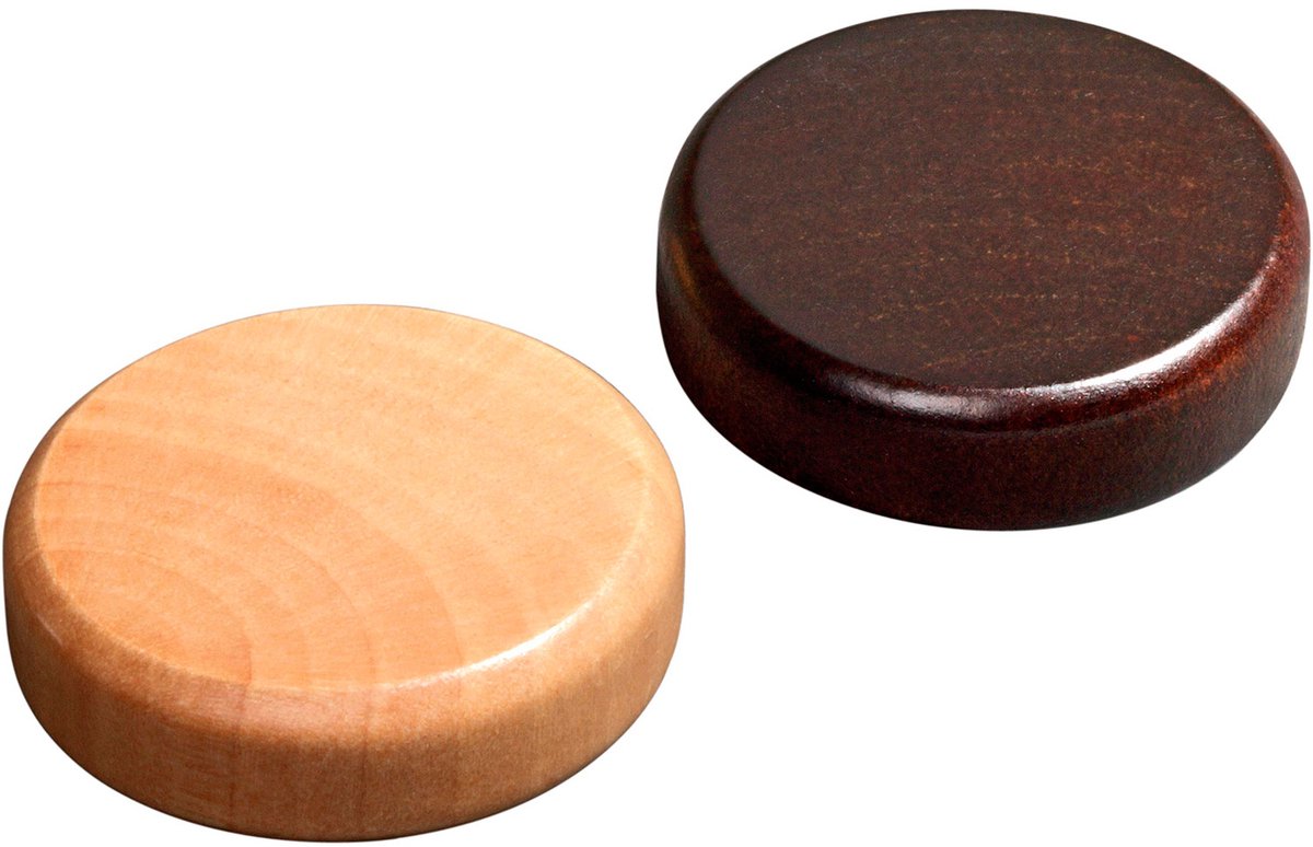 Philos Backgammon stenen groot 35x8mm 30st