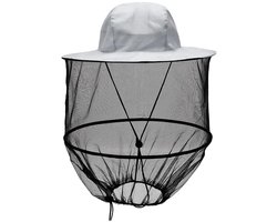 Dailygoods - Klamboe Hoed Bug Imker Bee Keepers Hoeden Muggen Sneldrogend met Brede Rand, Zonnebescherming Insect Hoeden met Netting Insect Bug Mosquito Cap Netto voor Buiten, Wandelen, Kamperen, Vissen