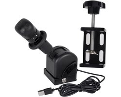 USB Racegame Handrem - Simulator Handbrake - Truck Simulatie Spel - Verstelbare Hoek - 125x60x135mm - Zwart