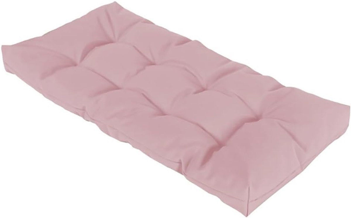 Waterdicht Zitkussen - Tuinkussen Bankkussen - Buiten Zitten - 10 Cm Dik - 91 x 40 cm - Roze