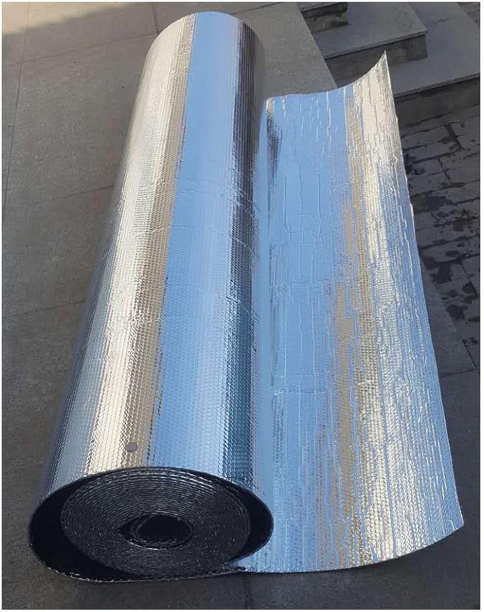 Radiator Isolatie Folie - Warmtebarrière Rollen - Energie Besparen - Dubbele Thermische Bellen - Verschillende Maten - Aluminium
