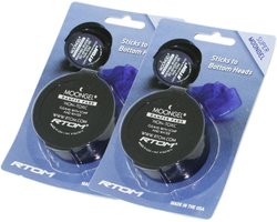 Moongel Demper Pads - Resonantiecontrole - Drum Geluid Dempen - Zelfklevende Gel - 2 Stuks - Blauw