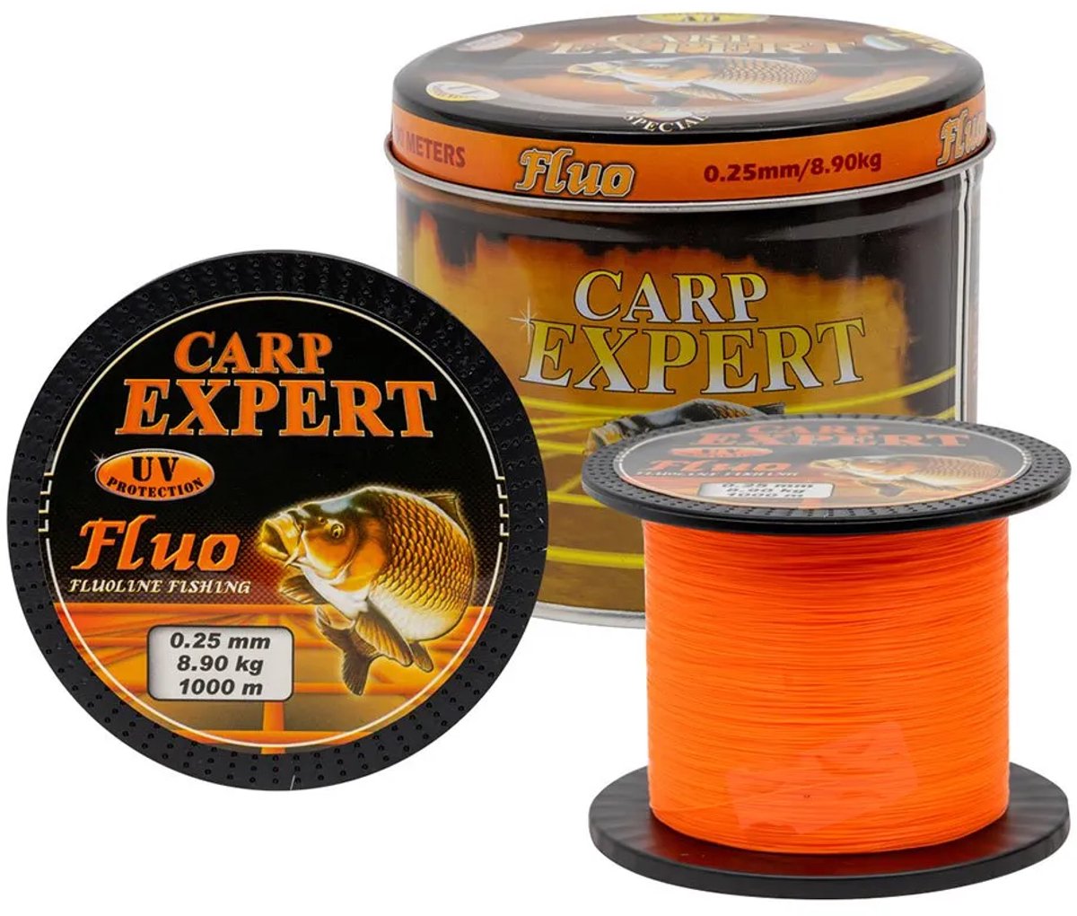 Carp Expert Uv Fluo 1000 M Monofilament Goud 0.350 mm