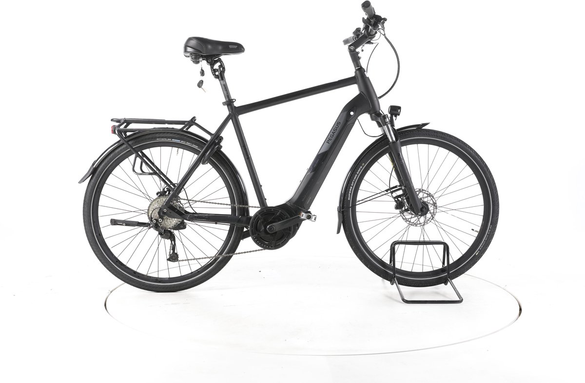 Pegasus Solero Evo 9 Elektrische trekkingfiets Bosch Accu 500Wh 28" zwart Pro