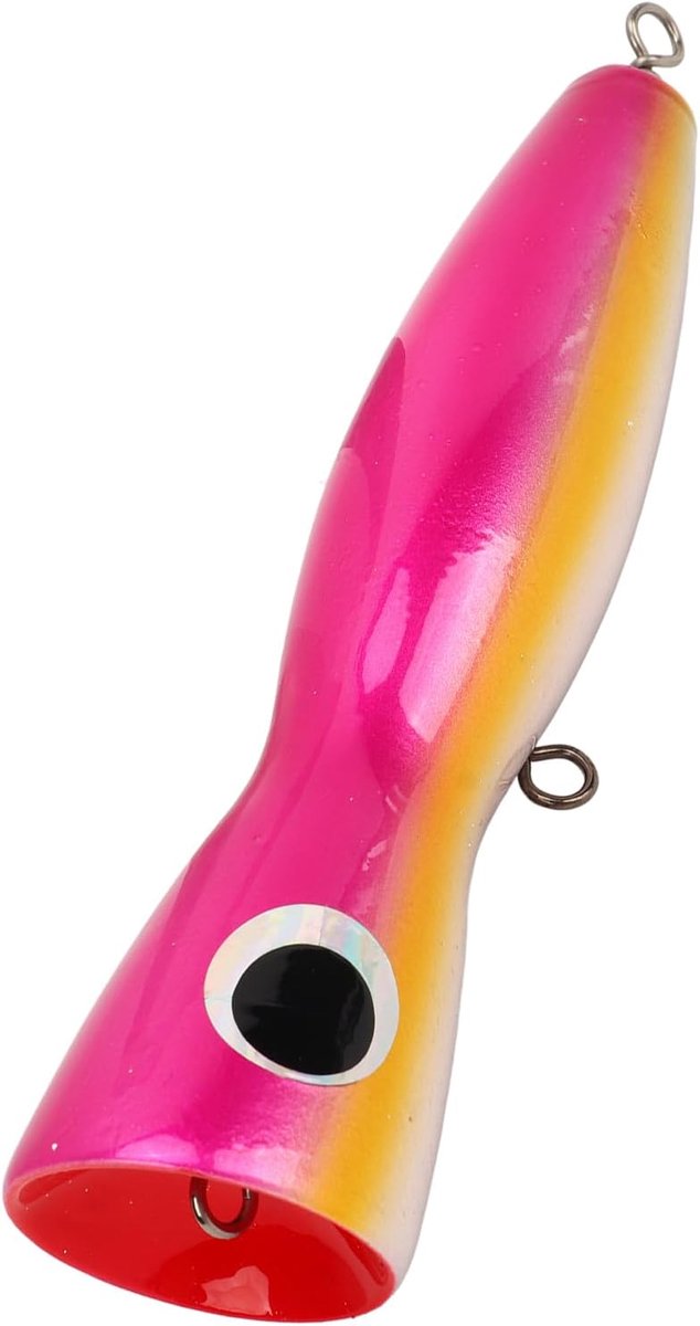 Vis Aas - Popper Lure - Open Water Vissen - Reflectief Ontwerp - 18cm 120g - Roze