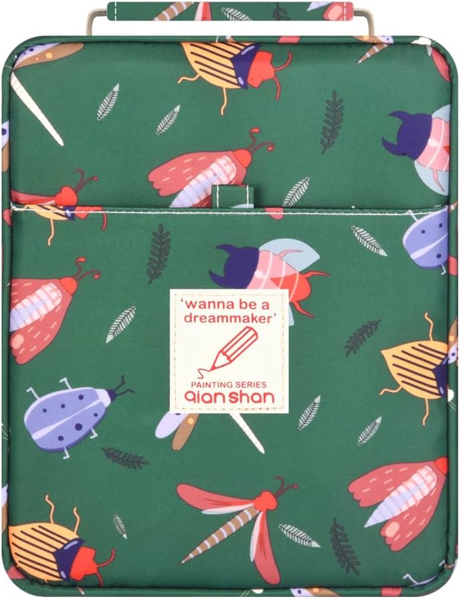 Etui Houder - Pennentas Organizer - Potloden Opbergen - Grote Capaciteit - 260 Potloden - Zwart