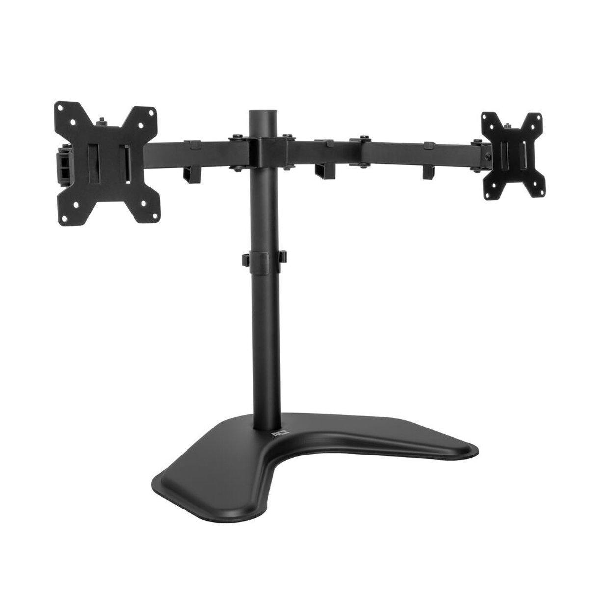 ACT Monitorarm 32, op voet, 2 schermen, ACT Essentials AC8363