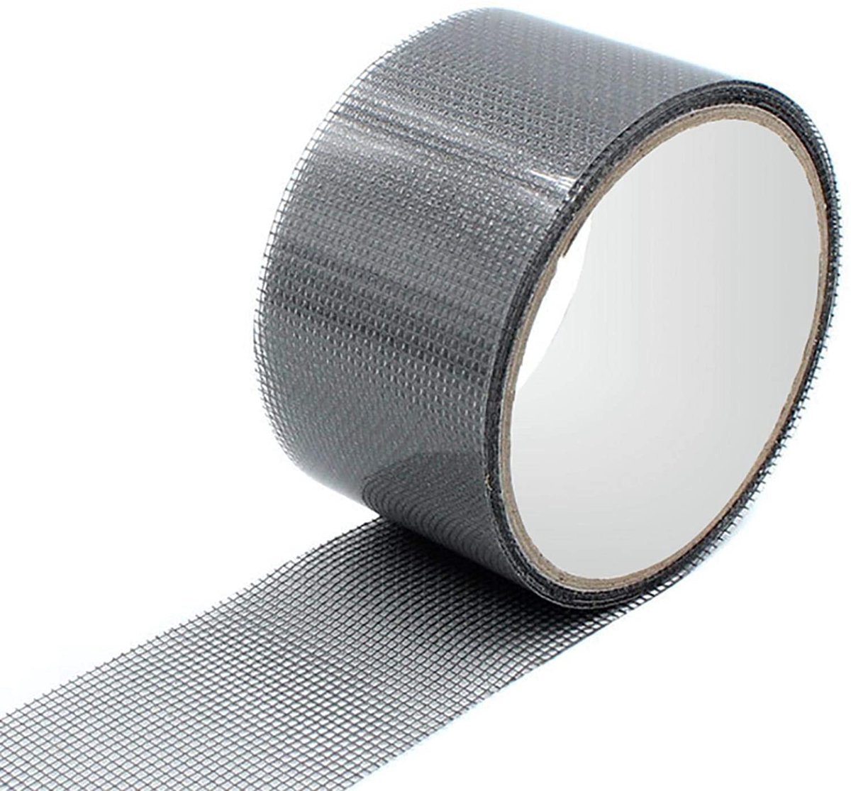 Reparatietape voor muggennetten, zelfklevend, reparatietape voor muggennetten (zwart, 5 cm x 200 cm)