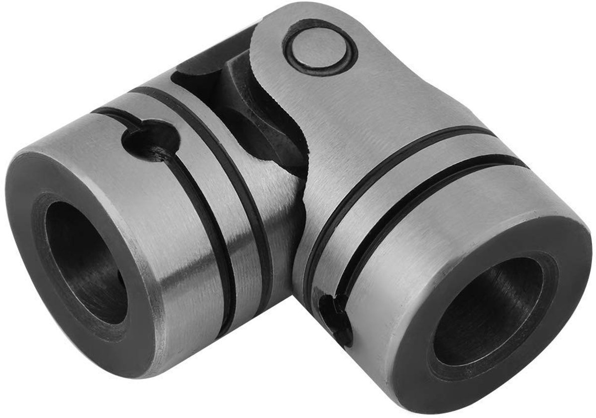 16mm/20mm Metalen Kruiskoppelingen, Kruiskoppeling Koppeling RVS Moeren Sluitringen Cardan Universele Koppelingen Joint Kit DIY Auto Boot Motor As Connector (16MM)
