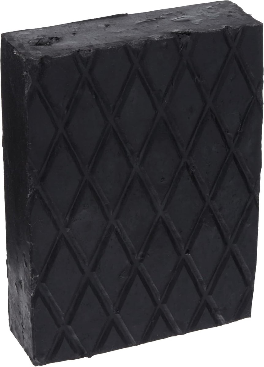 Rubberen blokken 160 x 120 x 40 mm, zwart