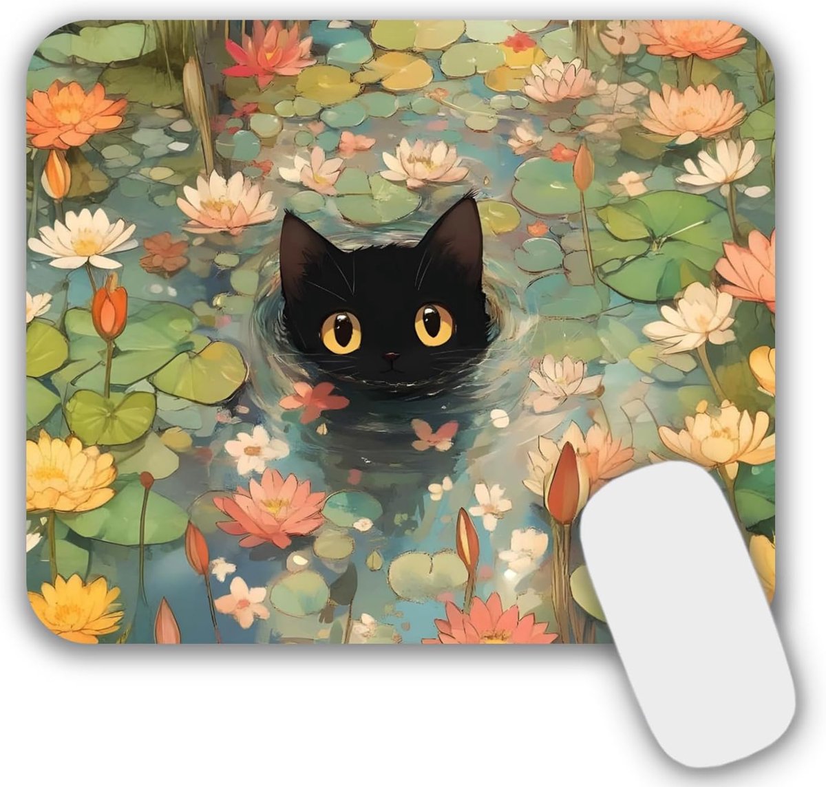 Muismat Gaming Office muismat met designs 24 x 20 x 0,3 cm voor computer, laptop (MP-Y11)