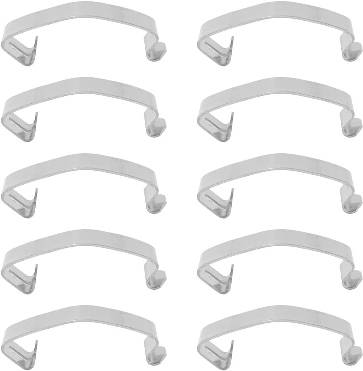 Pak van 10 luchtfilterbehuizing veerklemmen Universele automotor RVS veerklemmen Auto-accessoires Vervanging