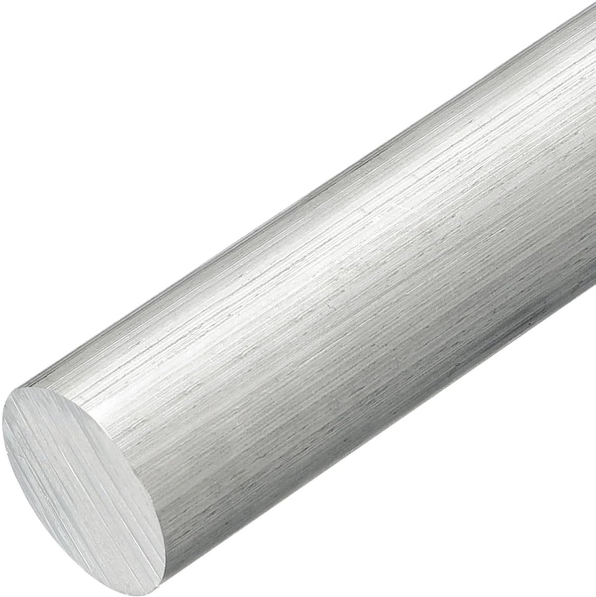 1 1/4 inch (32 mm) diameter ronde stang van aluminium, 102 mm, lengte 7075, ronde stang van massief aluminium, draaistang voor industriële bouw, doe-het-zelf handwerk