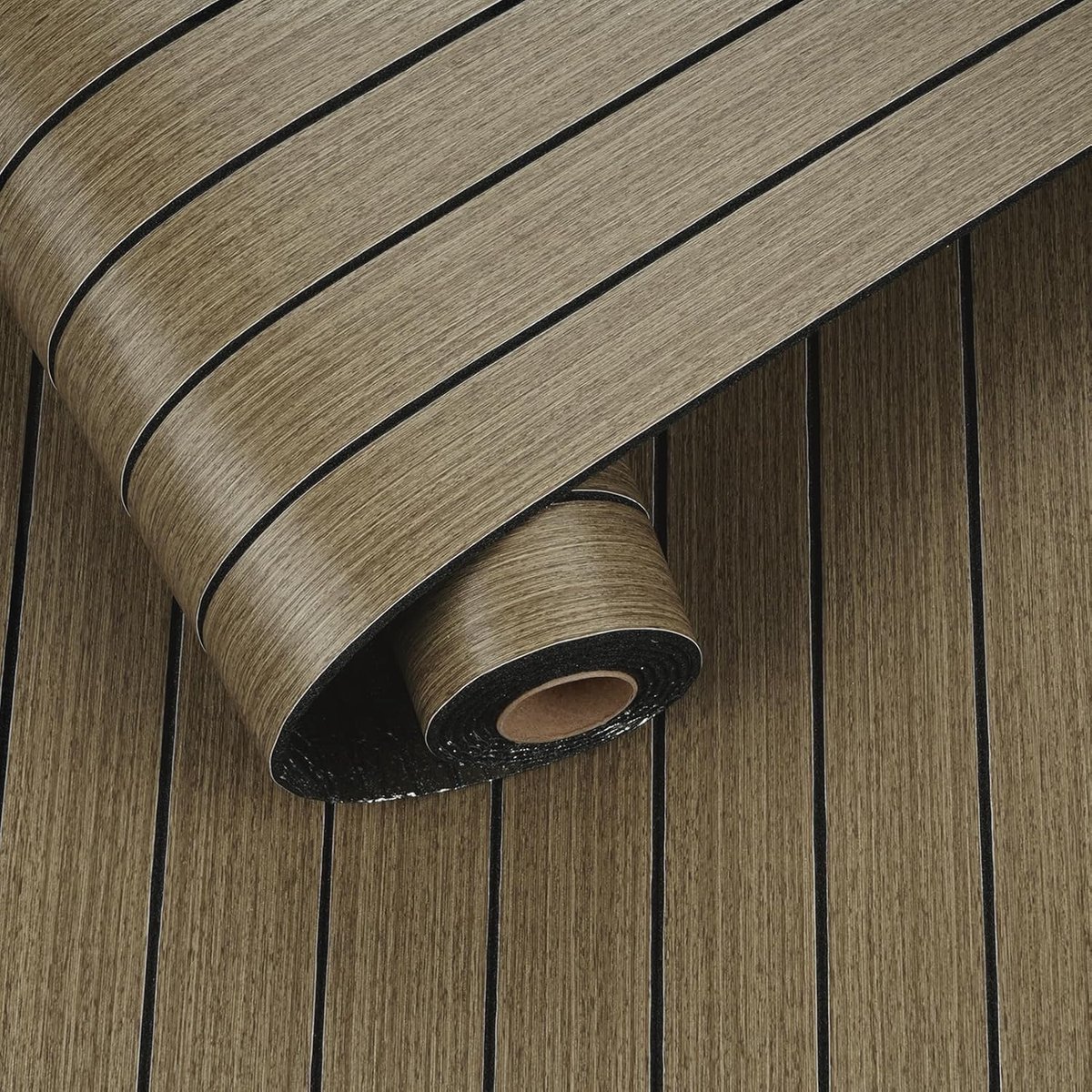 wandpanelen, zelfklevend, wandbekleding, houtlook, wanddecoratie, woonkamer, plakbehang, zelfklevend wand, schuim, akoestische panelen, behang, houtlook, bruin, 3D-panelen, muur, 30