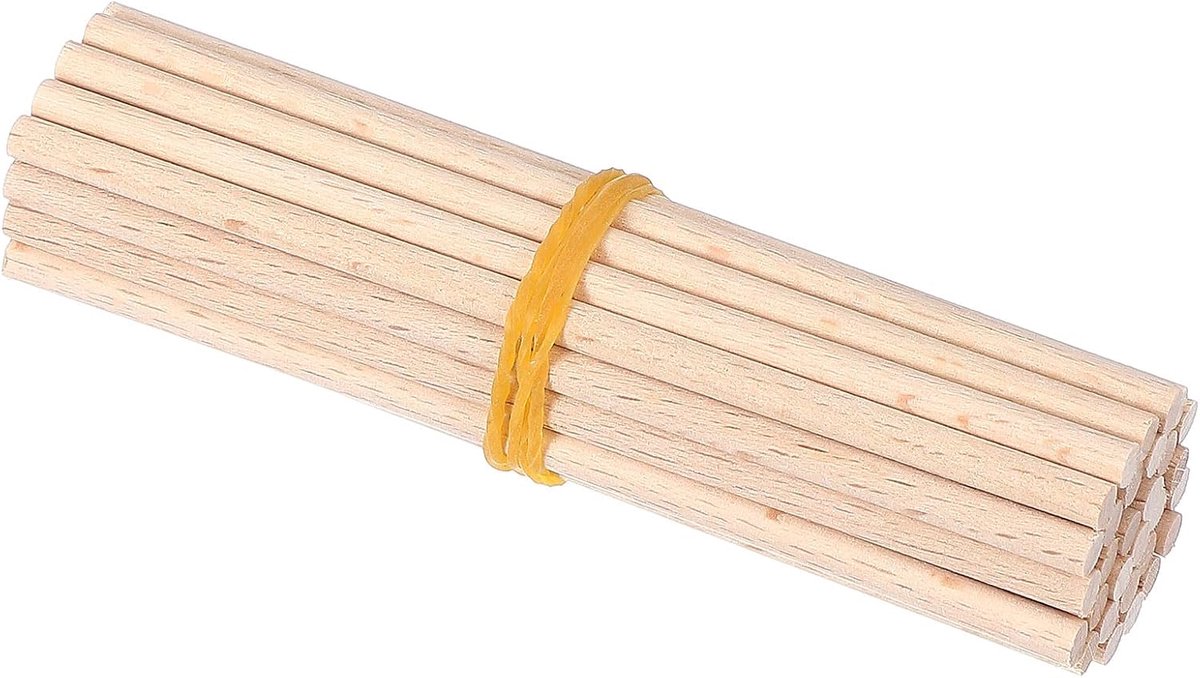 Houten stokjes, pretagliati per artigianato, progetti fai da te, decorazione huis, natuurlijke kleur