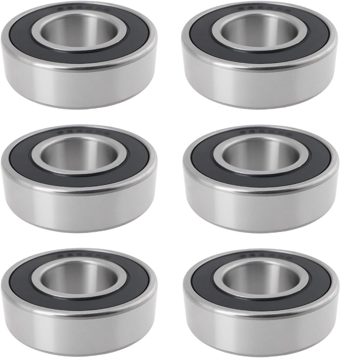 6X Hoge Snelheid Blade Spindel Lagers 601827 25x52x15mm Compatibel met Hustler Raptor SD SDX X XD XL