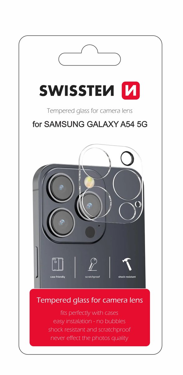 Swissten camera lens screenprotector - Geschikt voor SM-A546B