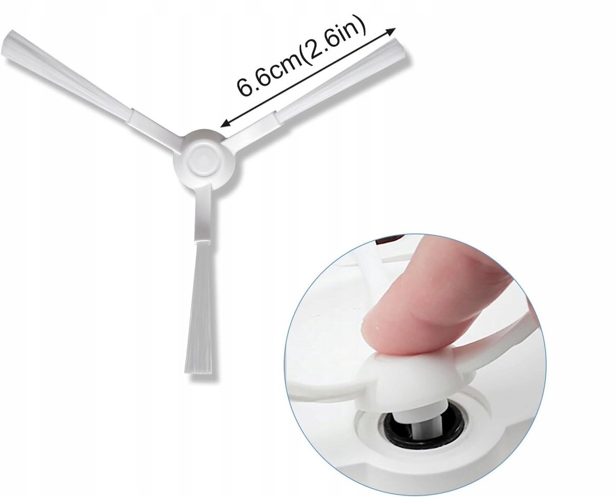AreoSe - Onderhoudsset met filters en borstels voor Viomi V2 V3 SE, Xiaomi Mi Robot Vacuum Pro
