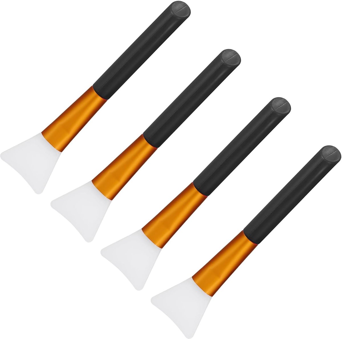 Siliconen epoxy penseel zwarte applicator doe-het-zelf kwast voor het maken van epoxy tumbler, verpakking van 4