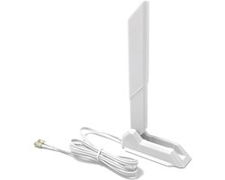 7 Tri Band Antenne 2,4 GHz 5 GHz 6 GHz WLAN-antenne voor MSI PRO Z790-A | MAX Z890-P Z890-S X870E-P B860-P B850 B840 H810I, B840 B850 Gaming Plus, MPG B850 Edge TI WiFi, X870E Edge (wit)