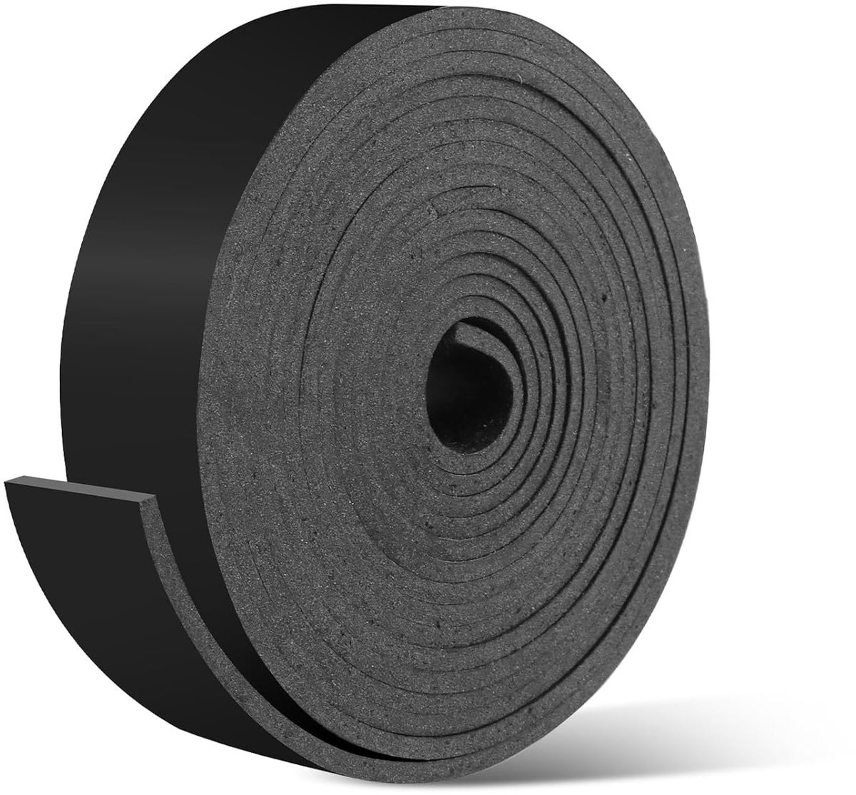 Rubberen strips, neopreen, rubberen mat, massief rubber, multifunctionele rubberen plaat voor deuren, ramen, vloerbescherming en trillingsdemping