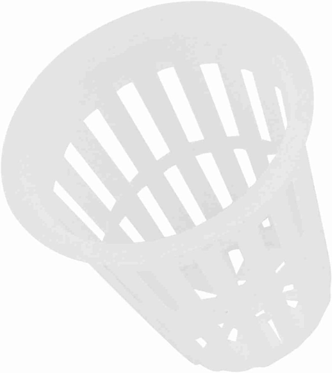 Gaasmand, Plantennetten, HydrocultUur Aquaponisch Systeem, Hydrocultuurraccessoires voor Tuinplanten, HydrocultUur voor Boor Buiten (WHITE)
