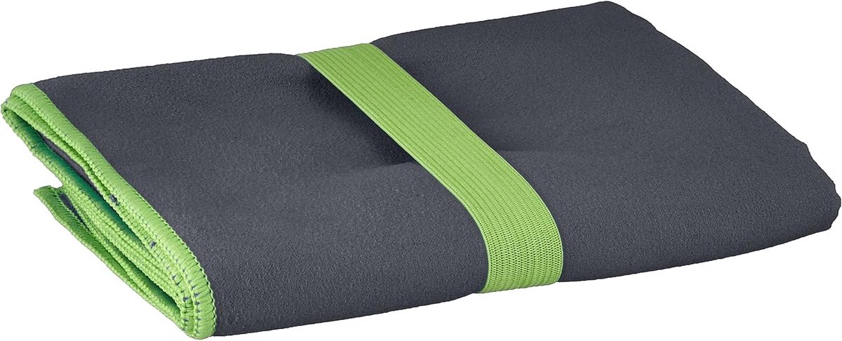 Uniseks 328105, multifunctionele handdoek, microvezel, grijs, 50 x 100 cm