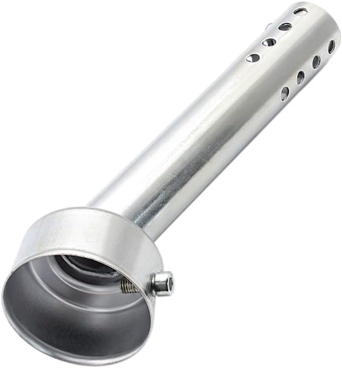 uitlaatdemper universele 48 mm verstelbare DB-geluiddemper gemodificeerde ronde mond stem buis geluidskiller