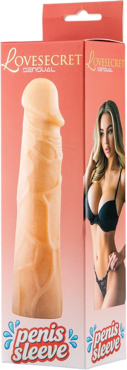 LoveSecret Sensual LS66 Grote Penis Sleeve – Soft & Stretch