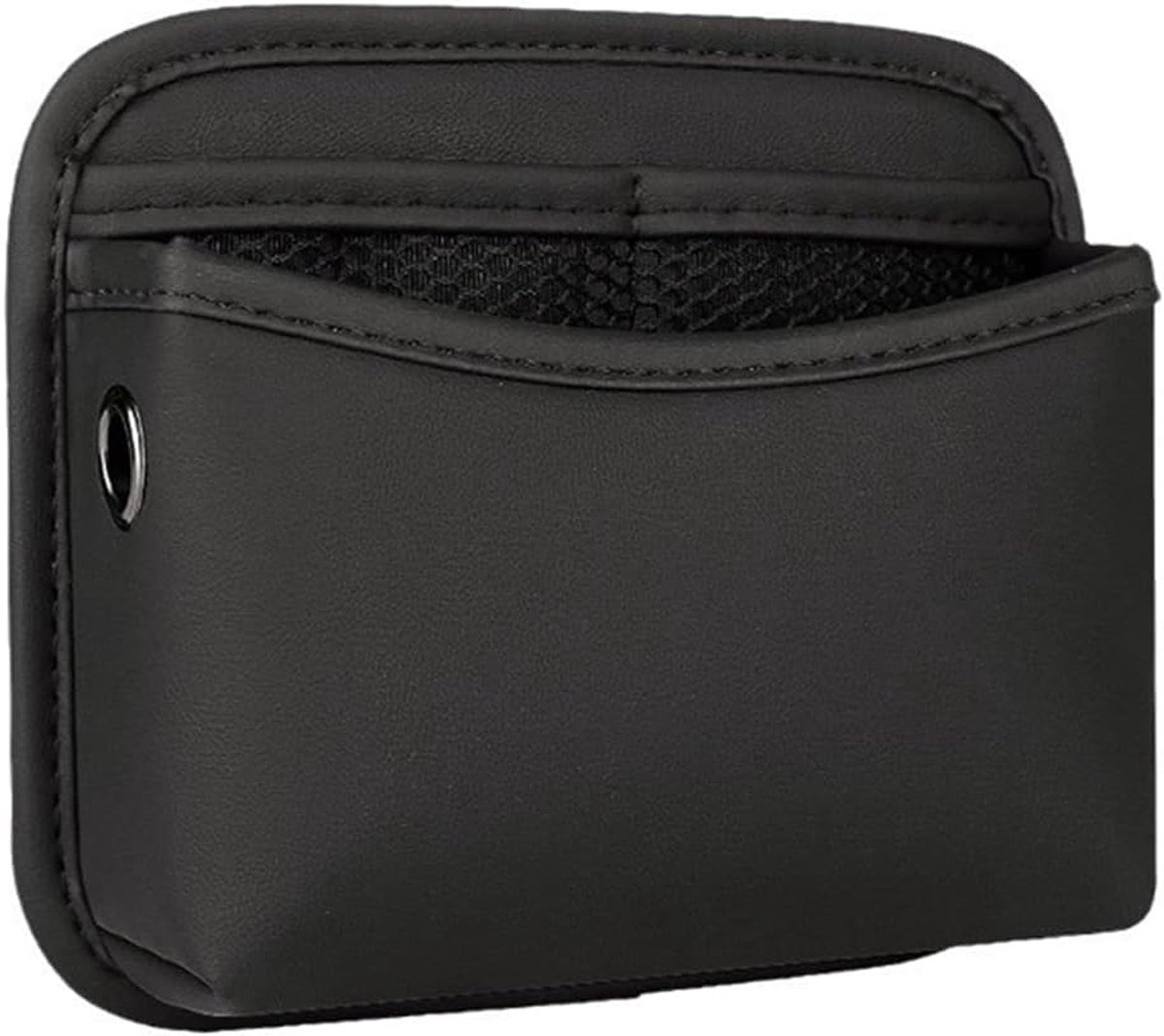 Autovakken organizer - leer - elegant design - efficiënt ruimtegebruik - SnelShoppen
