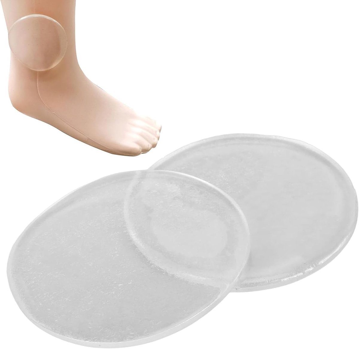 Enkelkussentjes - Klein - Gelpads voor Laarzen - Verbetert Bloedsomloop en Verlicht Druk - Voor Schaatsen en Hockey