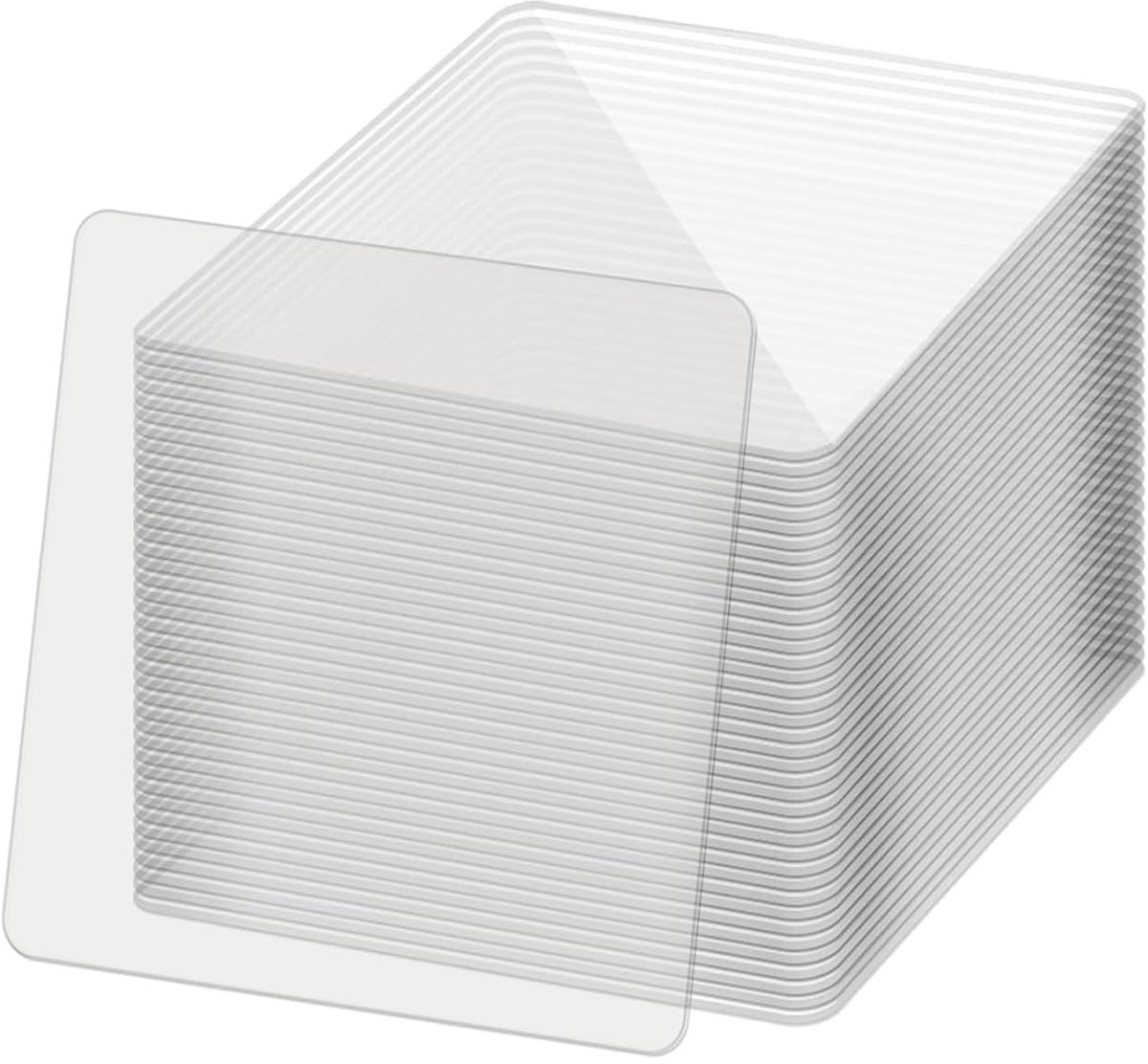 Duidelijke Dubbelzijdige Plakbandstukken, Nano Gel Dubbelzijdige Plakbandstukken, Sterk Plakband, Spoorloos Montageband, Zelfklevende Zware Last-Opvullingen voor Muren, Vloeren, Glas (20