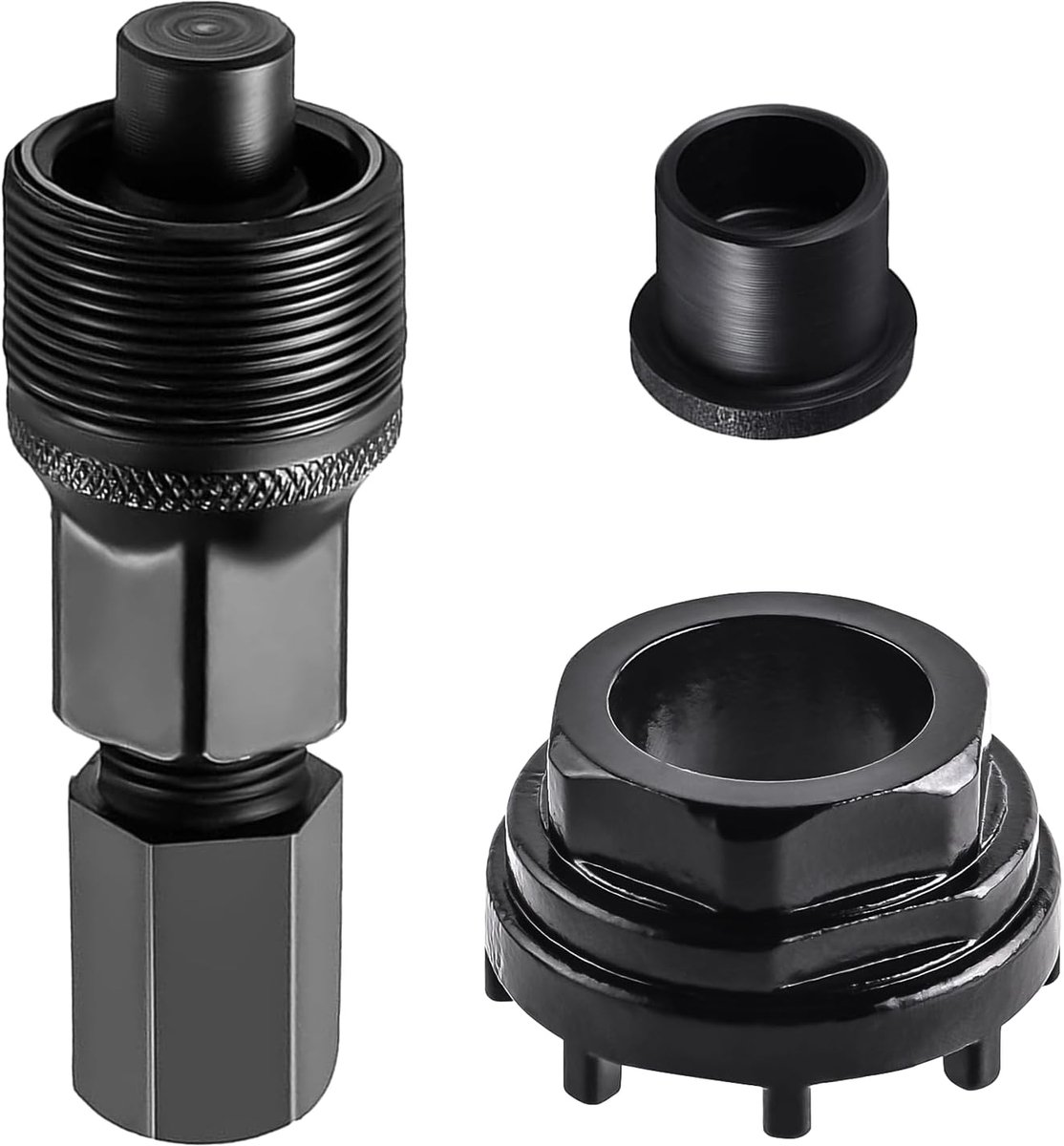 Cranktrekker fiets 42 mm fiets trapas gereedschap met 8 tanden lockring tool zwengel remover fiets zwengelgarnituur crankarm trekker compact voor fietsen reparatie